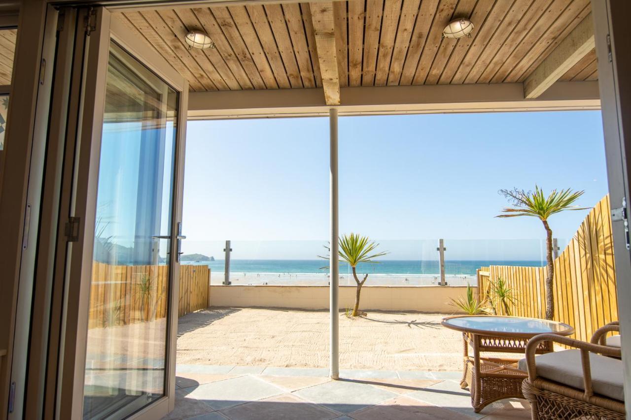 Tolcarne Beach Colonial Restaurant And Rooms New Quay Exterior foto