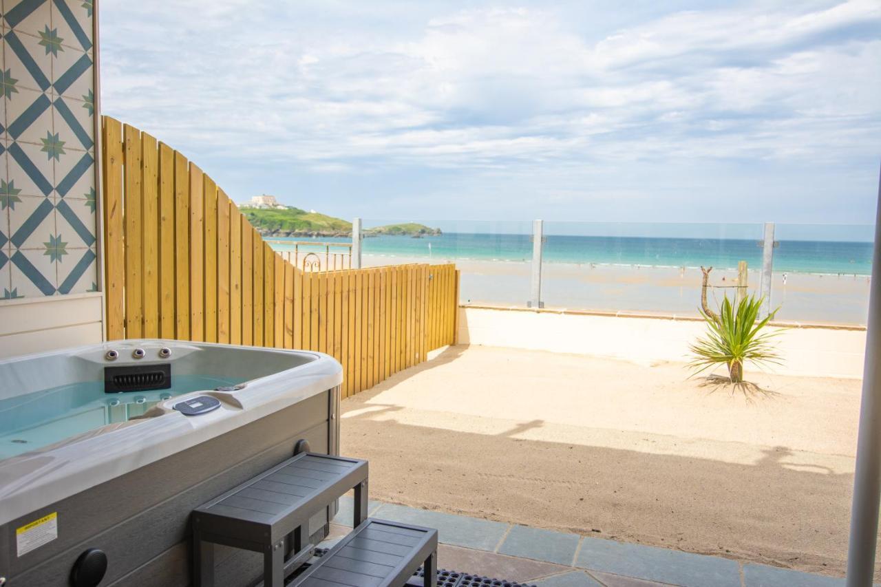 Tolcarne Beach Colonial Restaurant And Rooms New Quay Exterior foto