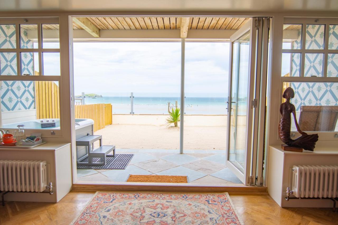 Tolcarne Beach Colonial Restaurant And Rooms New Quay Exterior foto