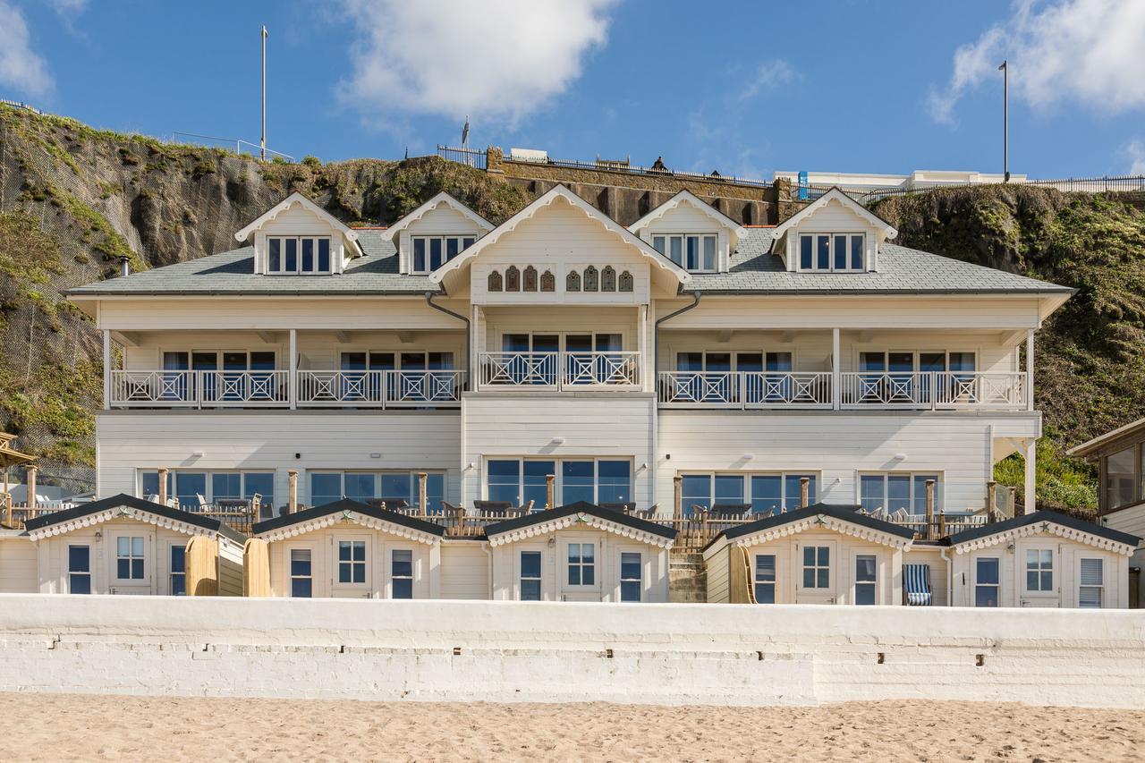 Tolcarne Beach Colonial Restaurant And Rooms New Quay Exterior foto