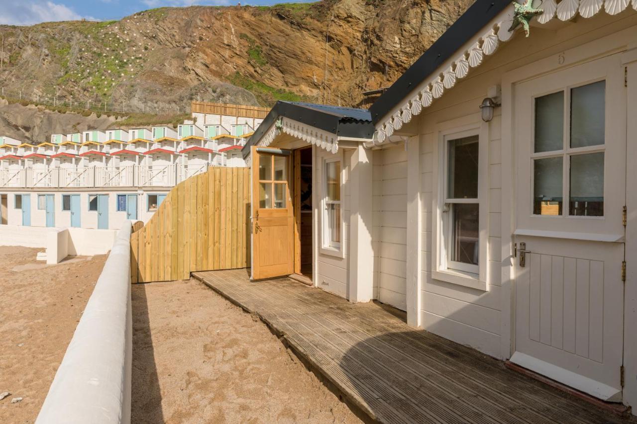 Tolcarne Beach Colonial Restaurant And Rooms New Quay Exterior foto