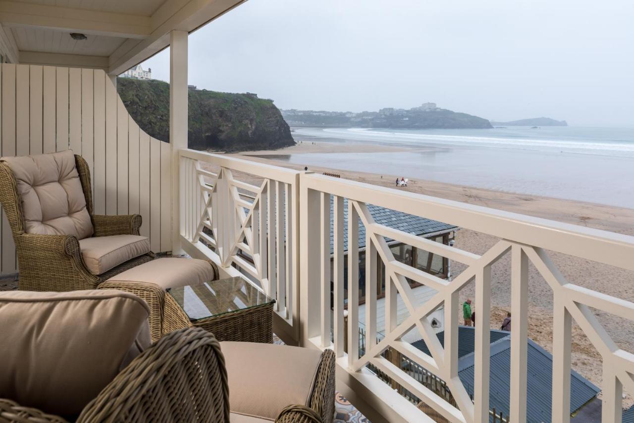 Tolcarne Beach Colonial Restaurant And Rooms New Quay Exterior foto